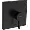 Set de finition pour mitigeur douche encastré noir mat|Hansgrohe-HA376615670