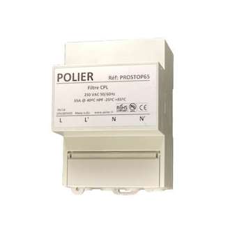 Filtre CPL bande CENELEC A, B, C et D (EN50065-1) pour compteur électrique Linky|Polier ingenierie-POIPROSTOP65