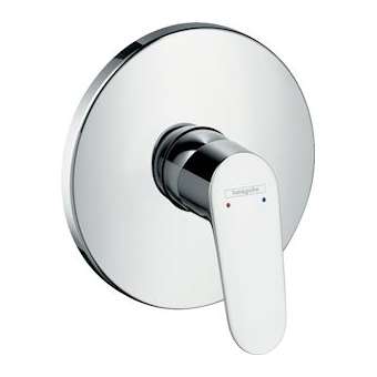Set de finition pour mitigeur douche haut débit encastré chromé|Hansgrohe-HA331964000