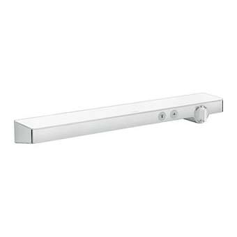 Thermostatique douche avec 2 sorties blanc/chromé|Hansgrohe-HA313184400
