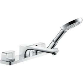 Set de finition mélangeur 4 trous pour montage sur bord de baignoire chromé|Hansgrohe-HA311443000