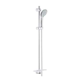 Ensemble de douche 3 jets avec barre Euphoria 110 Champagne Chromé|Grohe-GO227227001