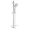 Ensemble de douche 2 jets avec barre Euphoria 110 Duo Chromé