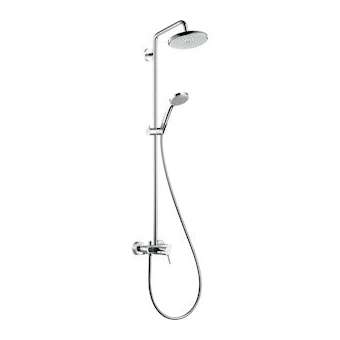 Showerpipe 220,Mitigeur mécanique chromé|Hansgrohe-HA327222000