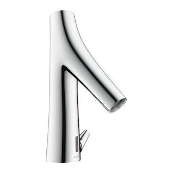 Rob électronique pour lav avec manette réglage température sur batterie, chromé|Hansgrohe-HA312171000