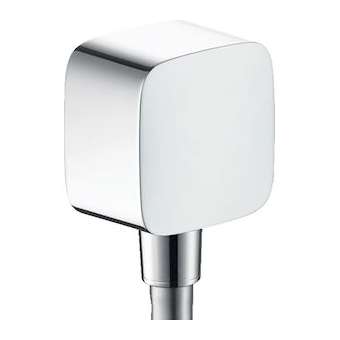 Fixfit SoftCube avec raccordement synthétique chromé|Hansgrohe-HA326457000
