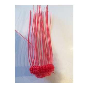 Scellés plastique par 10 pcs rouge. Longueur 160 mm|Polier ingenierie-POIPP818010R