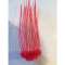 Scellés plastique par 10 pcs rouge. Longueur 160 mm