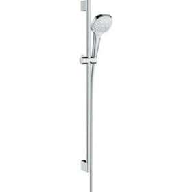 Set Croma Select E 110 Multi EcoSmart / Unica'Croma 0,90 m blanc/chromé|Hansgrohe-HA326591400