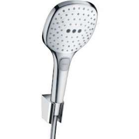 Set Porter'S 1,60m/Raindance Select E 120 blanc/chromé|Hansgrohe-HA326720400