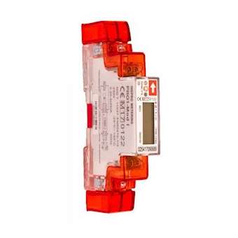 Compteur électrique modulaire monophasé 45 A Modbus Certifié MID|Polier ingenierie-POIPRO1MOD