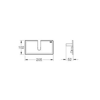 Tablette de douche Euphoria System|Grohe-GO226362LN1