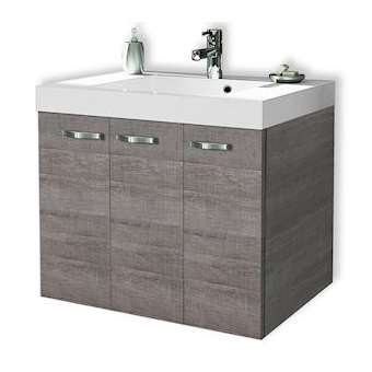 Sous-vasque MILANO L900 3 portes - Razor Ceniza|Neoform industries sas-UIDA2355830