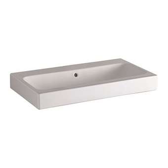 Lavabo Geberit iCon, 75x48.5cm, ss trou rob., Blc|Geberit-GBR124078000