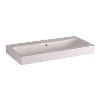 Lavabo Geberit iCon, 90x48.5cm, ss trou rob., Blc|Geberit-GBR124093000