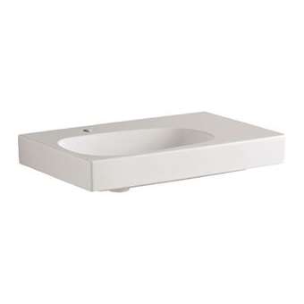 Lavabo Geberit Citterio dépose dte., 75x50cm Trou rob.Gche. ss trop-plein KTect|Geberit-GBR500.545.01.1