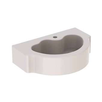 Lavabo Geberit Bambini pour enfants, 60x40cm, ss trop-plein, Blc|Geberit-GBR326060000