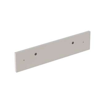 Dosseret Geberit Publica: B100cm, T2.5cm, Trou de robinetterieAmorcé, Blanc|Geberit-GBR00766000000