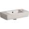Lave-mains Geberit Renova Compact: 50x25cm, Trou rob. droite, Blc