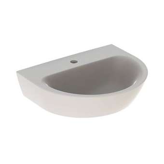 Lavabo Geberit Renova, 55x45cm, ss trop-plein, Blc|Geberit-GBR500.578.01.1
