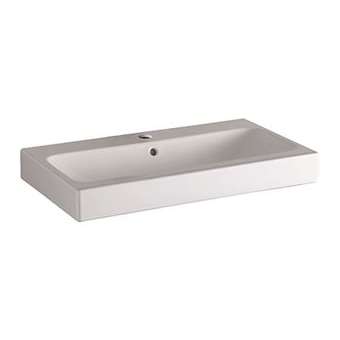 Lavabo Geberit iCon, 75x48.5cm, avc trop-plein, Blc|Geberit-GBR124075000