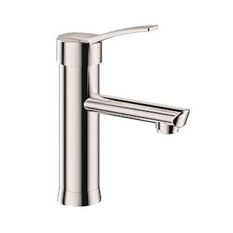 Mit. lavabo EP H.95 L.120, sans tirette, manette pleine|Delabie-DL52721TEP