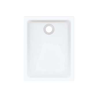 Receveur de douche rect Geberit Renova, à encastrer, 70 x 90 cm, Blc|Geberit-GBR00733800000AG3