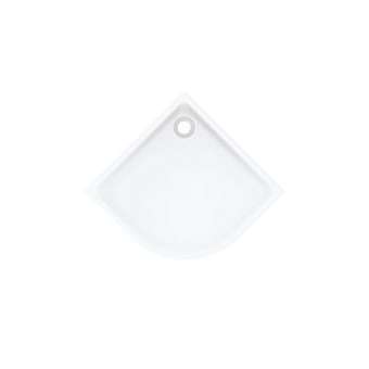 Receveur de douche d'angle Geberit Renova, à encastrer, 100 cm, Blc|Geberit-GBR00738900000AG3