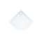 Receveur de douche d'angle Geberit Renova, à encastrer, 100 cm, Blc