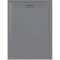 Receveur de douche rectangulaire Geberit Sestra: Gris structuré, 160x80cm