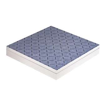 Receveur de douche Geberit à carreler, avec pente en L: B100cm, L120cm|Geberit-GBR154.265.00.1