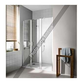 Paroi 2 battants CADA XS CCPTD L90 2M argent poli v.serig|Roth france-OTH1403027775