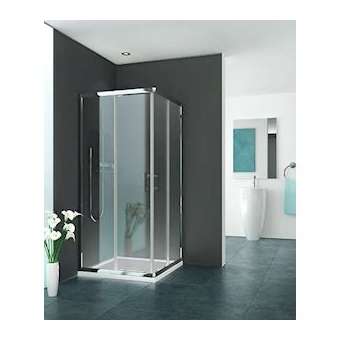 Paroi angle coulissante EQUI EIANG L90 1.9M argent poli v.clair clean|Roth france-OTH1406000088