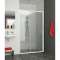 Paroi coulissante EQUI EICL2 L120 1.9M blanc v.clair clean