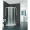 Paroi arrondie coulissante EQUI EIARR L90 1.9M argent poli v.clair clean|Roth france-OTH1406000250