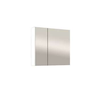 Armoire de toilette L600 2 portes miroir asymetriques - Blanc Brillant HG|Neoform industries sas-UIDA2347392