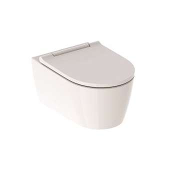 Pack WC susp Geberit ONE, caréné, TurboFlush, abat ral et déclips, KeraTect, blc|Geberit-GBR500.201.01.1