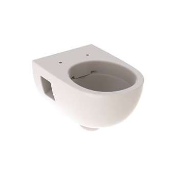 Cuvette WC susp. Geberit Renova, semi-carénée, Rimfree, 53cm, Blanc|Geberit-GBR203070000