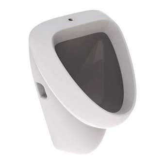 Urinoir Geberit Aller, alimentation apparente, sortie encastrée ou apparente: T|Geberit-GBR236600000