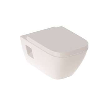 Pack WC susp Geberit Renova Plan, semi-caréné, RFree, abat ral et déclips, blc|Geberit-GBR500.816.00.1