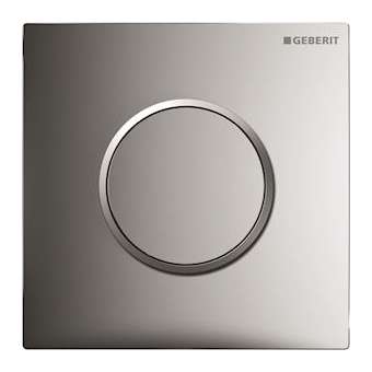 Commande d'urinoir Geberit pneumatique type 10: chromé brillant, chromé mat|Geberit-GBR116.015.KH.1