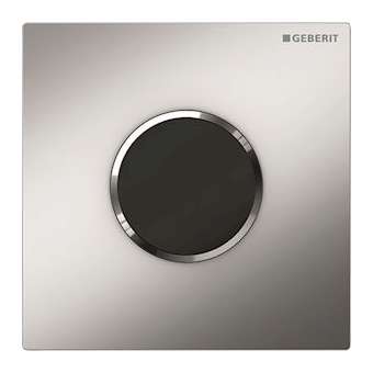 Commande d'urinoir Geberit électronique pile type 10: chr mat, chr bri|Geberit-GBR116.035.KN.1