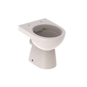 Cuvette WC au sol Geberit Renova, SH, semi-carénée, Rimfree, 49cm, Blc|Geberit-GBR500.480.01.2