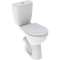 Pack WC au sol Geberit Bastia SH surélevé, abattant standard, blc|Geberit-GBR08328000000201