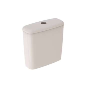 Réservoir attenant Geberit Prima rinçage double touche alim latérale Blanc|Geberit-GBR00371300000291