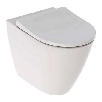 Pack WC au sol Geberit iCon, carénée Rimfree, abat WC, T56cm, blc|Geberit-GBR500.827.00.1