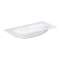 Plan vasque 100 cm Essence Blanc alpin