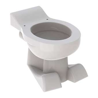 Cuvette au sol Geberit Bambini pour enfant, design pattes de lion, 50cm, Blanc|Geberit-GBR212000000