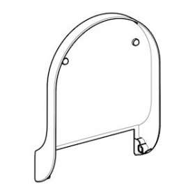 Couvercle d'abattant pour Geberit AquaClean Tuma: blanc alpin|Geberit-GBR243.503.11.1