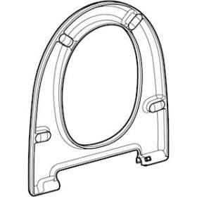 Lunette d'abattant pour Geberit AquaClean Maïra Classic: blanc alpin|Geberit-GBR243.215.11.1
